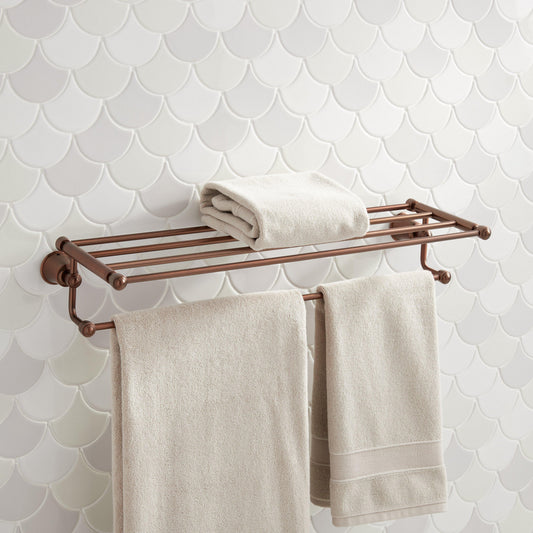 Towel Bar and Shelf - Oil Rubbed Bronze