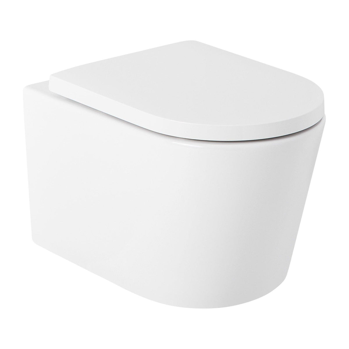 Dual-Flush Wall-Mount Elongated Toilet - Bowl Only