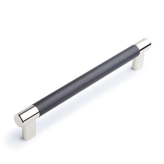 8" Cabinet Pull - Polished Nickel/Black Bronze
