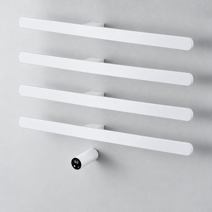 Electric Heated Towel Rack, Wall Mounted Hardwired Towel Warmer with WiFi