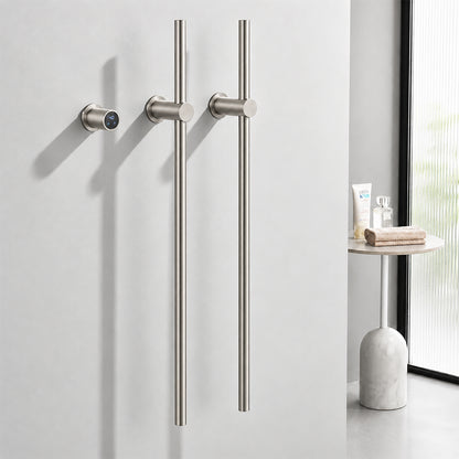 Wall-Mounted Electric Towel Warmer, Hardwired Heated Towel Rack, 110 V