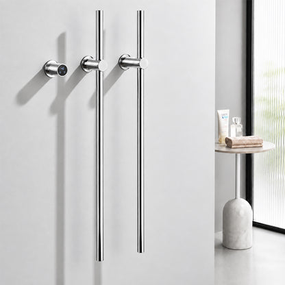 Wall-Mounted Electric Towel Warmer, Hardwired Heated Towel Rack, 110 V