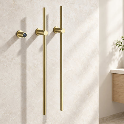 Wall-Mounted Electric Towel Warmer, Hardwired Heated Towel Rack, 110 V