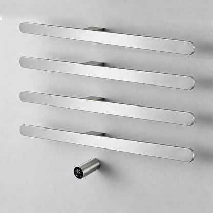Electric Heated Towel Rack, Wall Mounted Hardwired Towel Warmer with WiFi