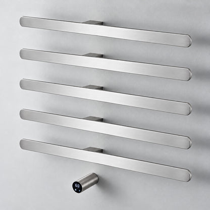 Electric Heated Towel Rack, Wall Mounted Hardwired Towel Warmer with WiFi