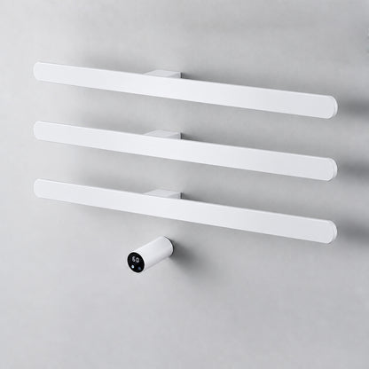 Electric Heated Towel Rack, Wall Mounted Hardwired Towel Warmer with WiFi
